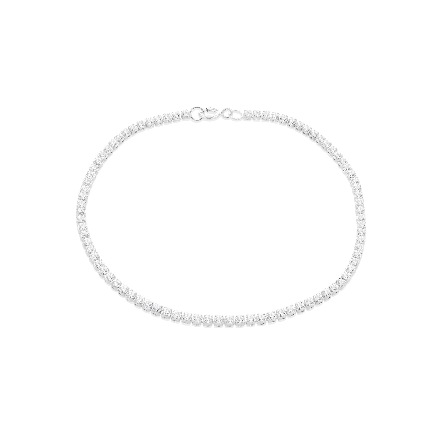 Sterling Silver Small Tennis Bracelet