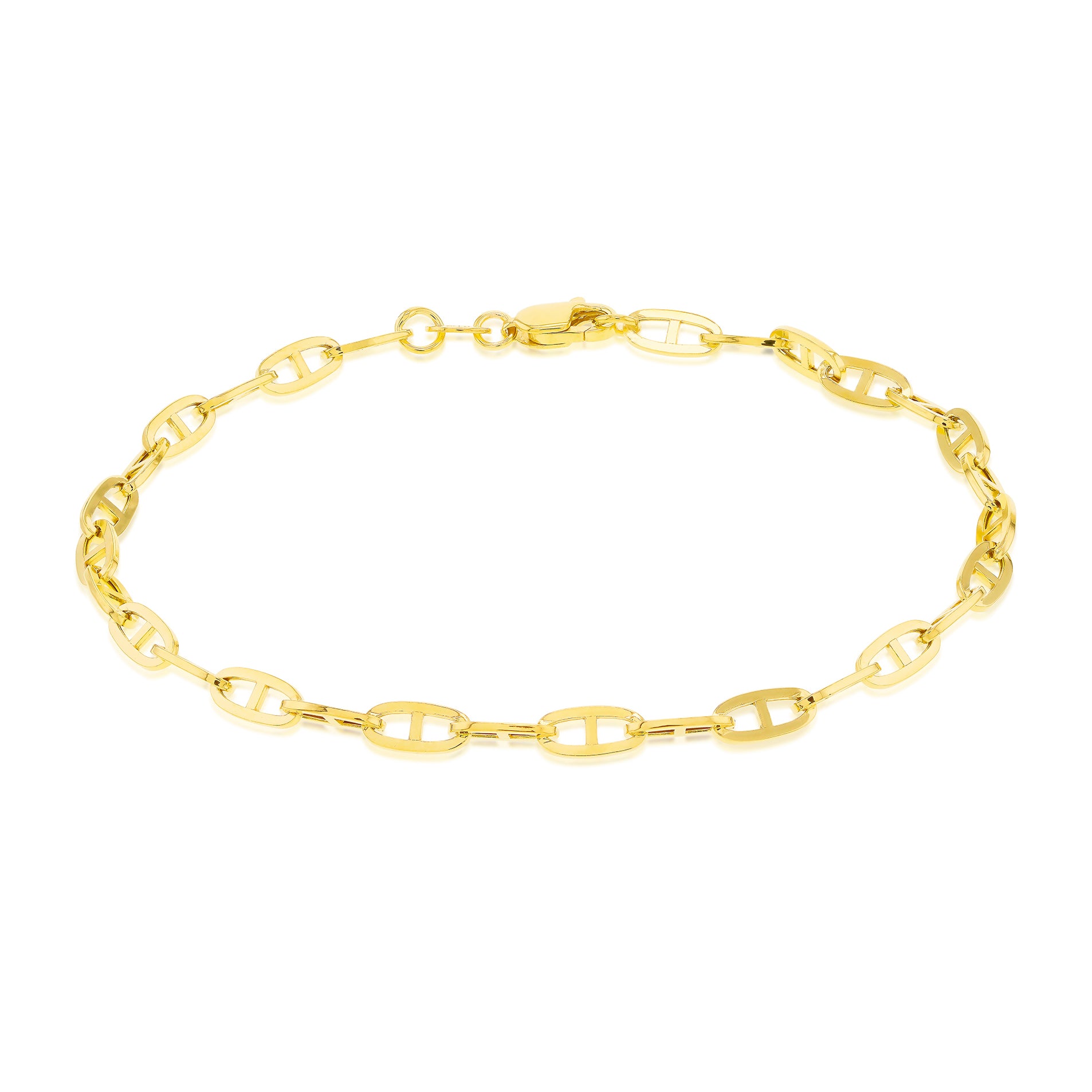 9ct Yellow Gold Marine Bracelet