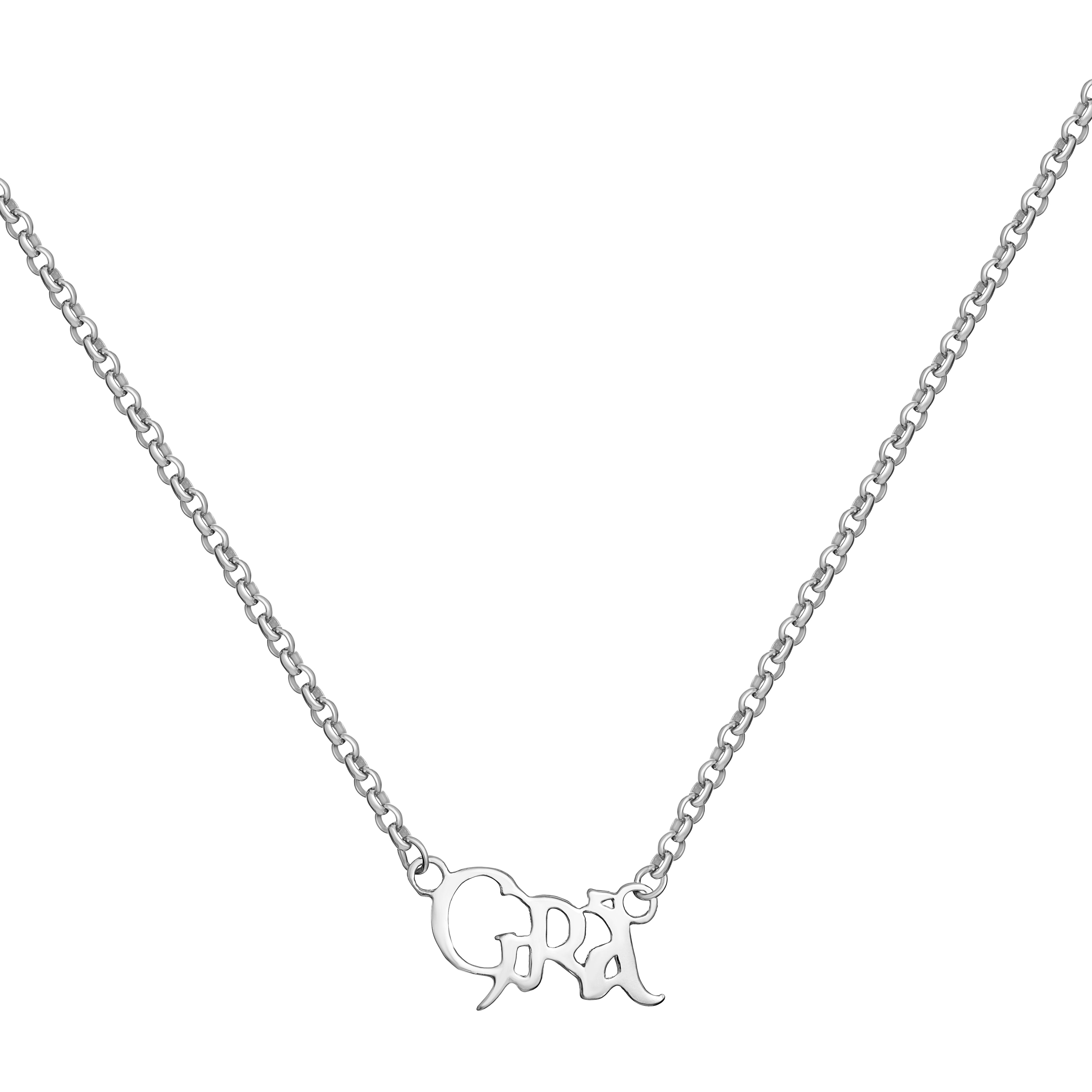 Sterling Silver ‘GRÁ’ Necklace