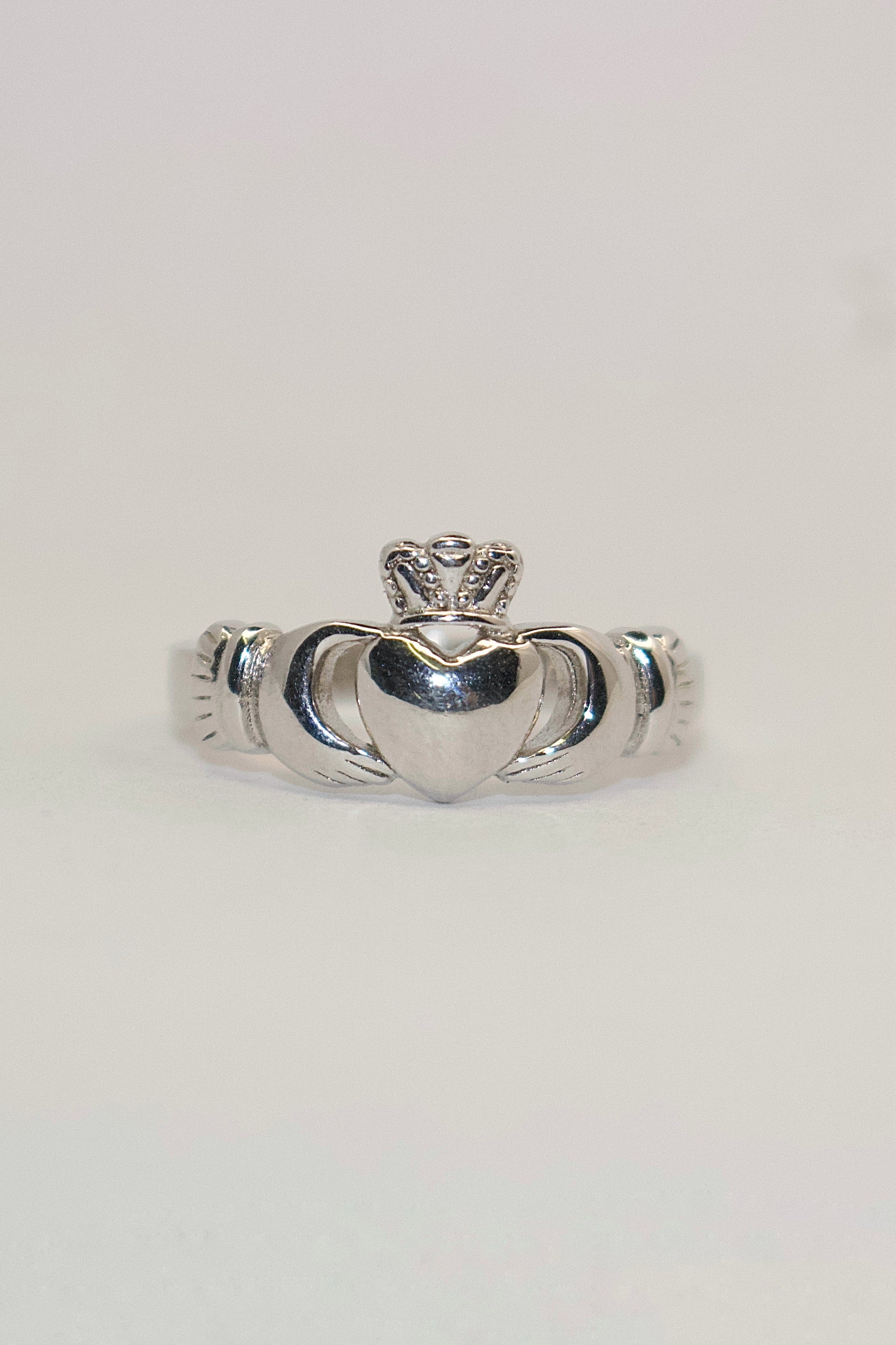 Sterling Silver Ladies Claddagh Ring