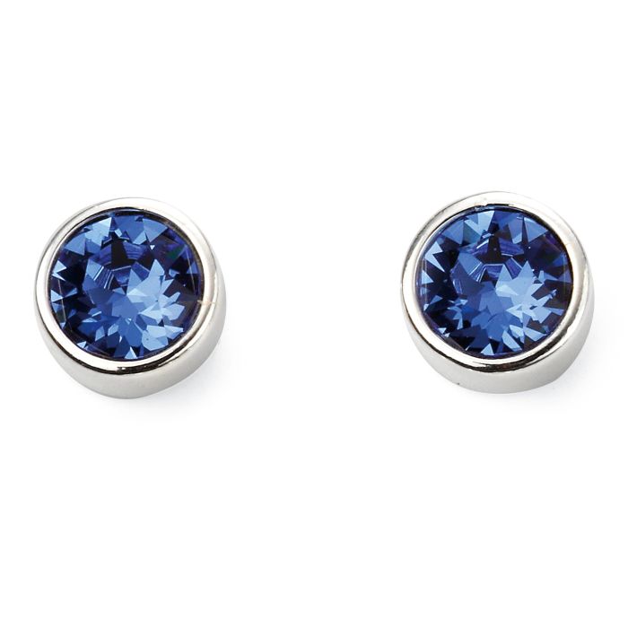 Sterling Silver September Birthstone Earrings