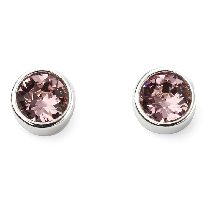 Sterling Silver June Birthstone Earrings