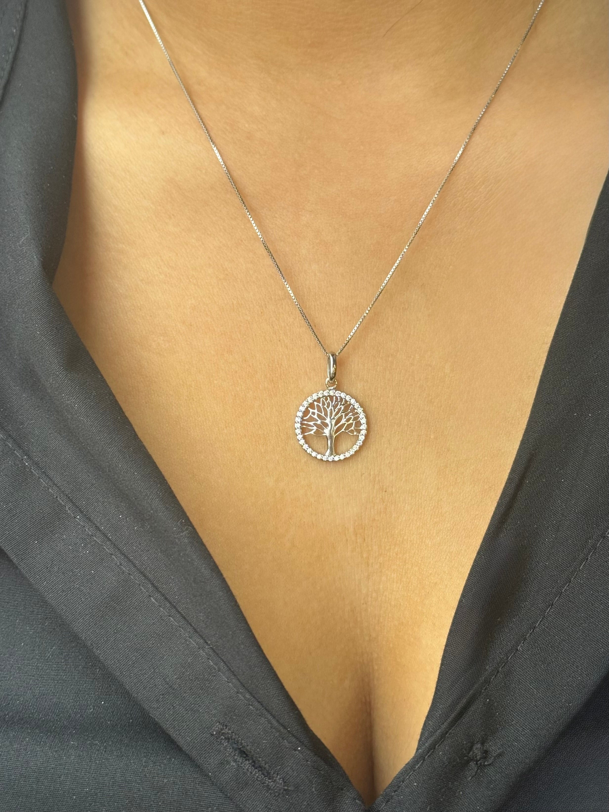 Sterling Silver Tree of Life Necklace